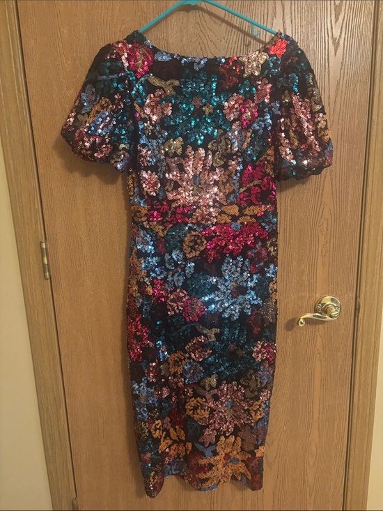 Ivy City Co Dresses & Skirts - Ivy City Co Multicolor Sequin Midi Dress